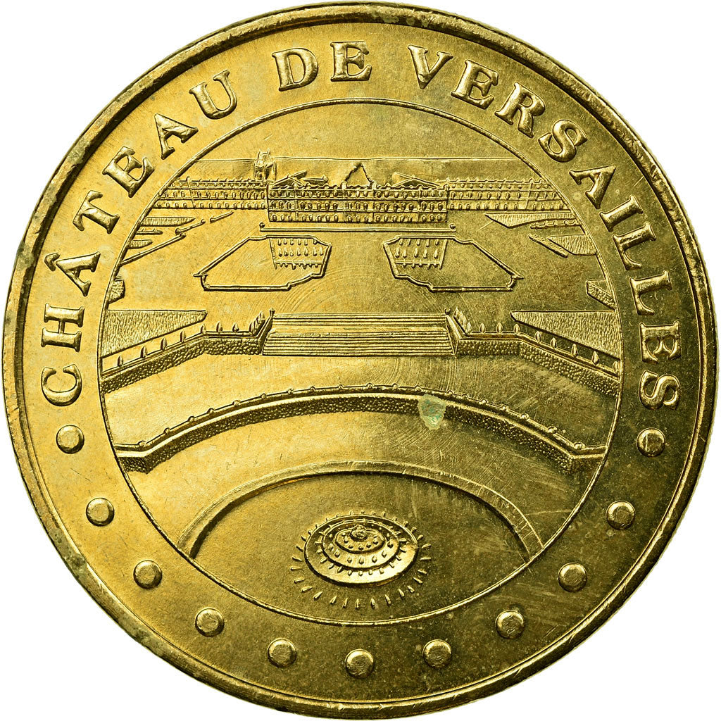 Francja, Token, Żeton turystyczny, Versailles - Château, Sztuka i Kultura