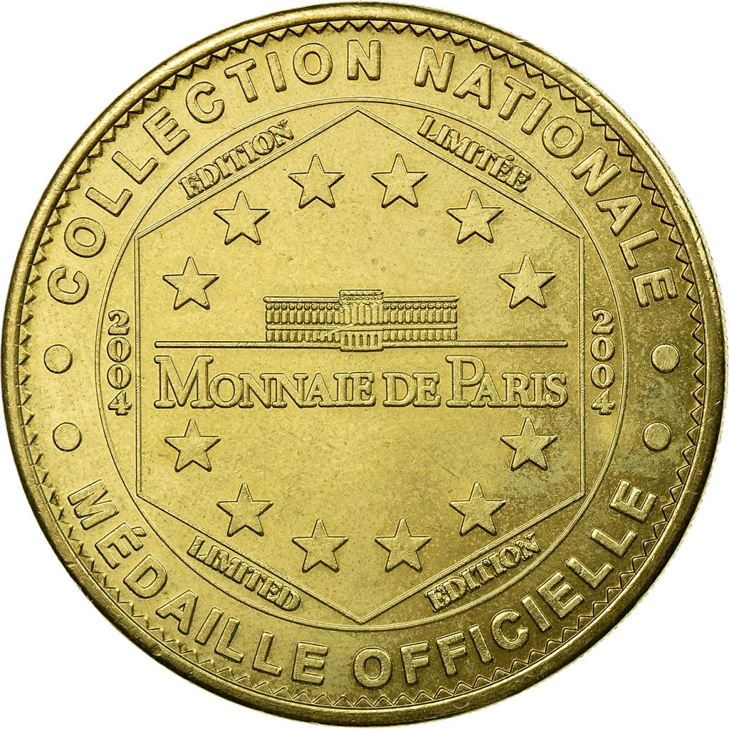 Francja, Token, Żeton turystyczny, Disneyland n°1 - le château, Sztuka i