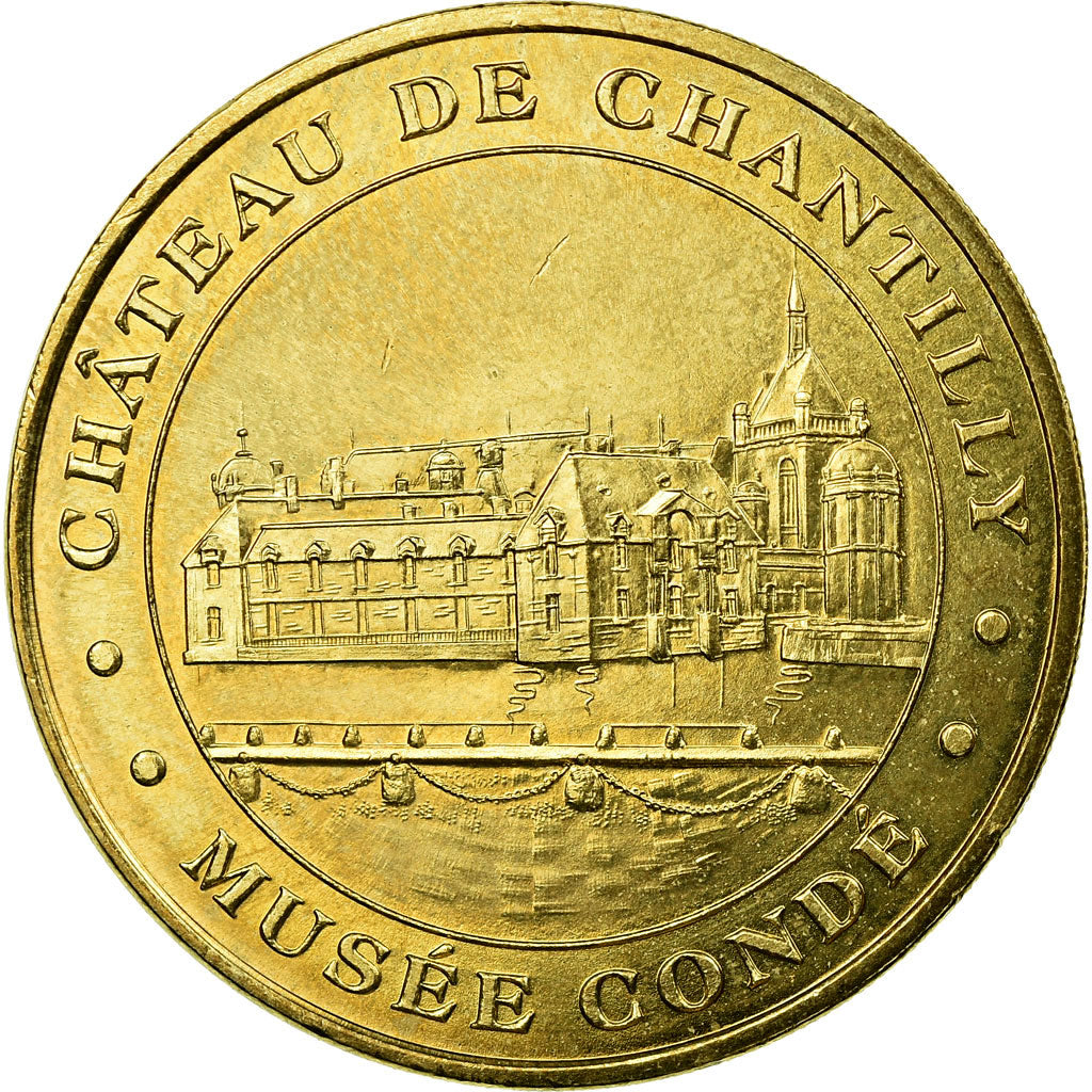 Frankreich, Token, Tourist Token, Chantilly - Chateau n°1, Arts & Culture