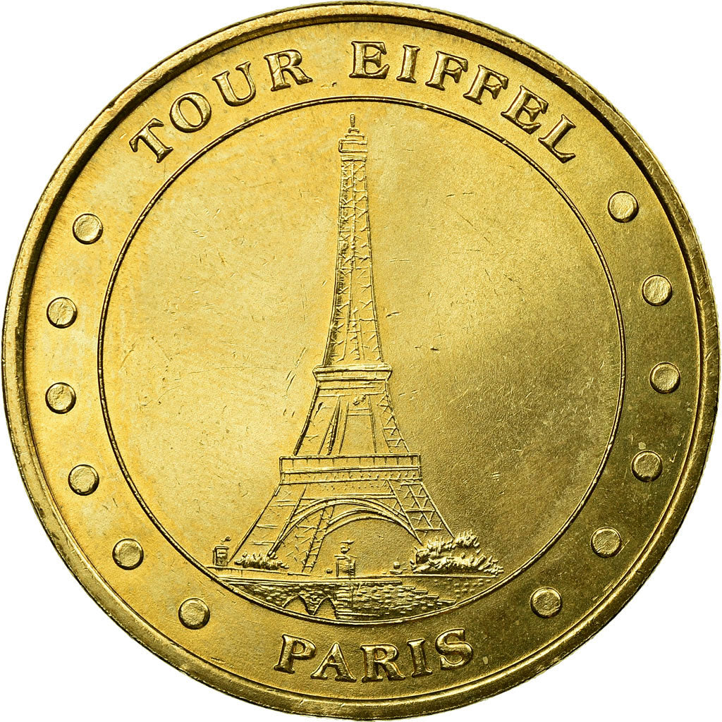 Francja, Token, Żeton turystyczny, Paris - Tour Eiffel n°2, Sztuka i Kultura