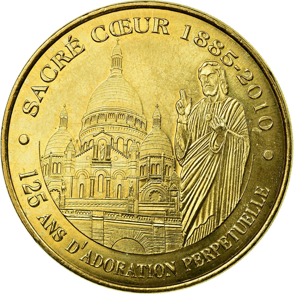 Francia, Token, Tourist Token, Paris - Basilique du Sacré-Coeur n°6, Arts &
