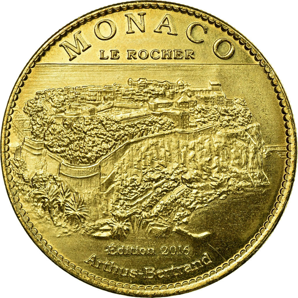 France, Token, Touristic token, 98/ Monaco - Grand Prix, 2016, Arthus Bertrand