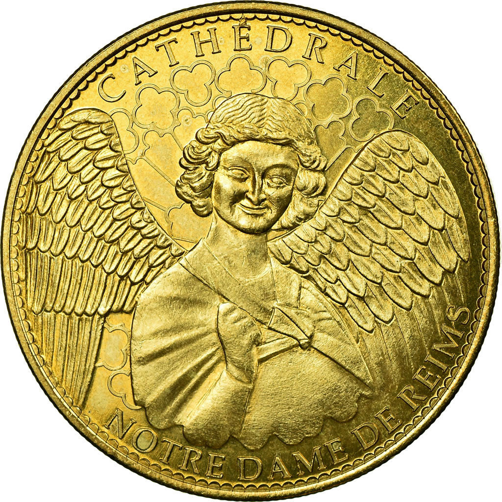 Frankrijk, Token, Toeristisch fiche, Reims - Cathédrale n°2 - Ange, 2007