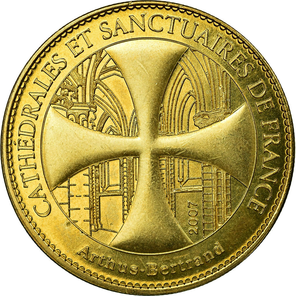 Frankrijk, Token, Toeristisch fiche, Reims - Cathédrale n°2 - Ange, 2007