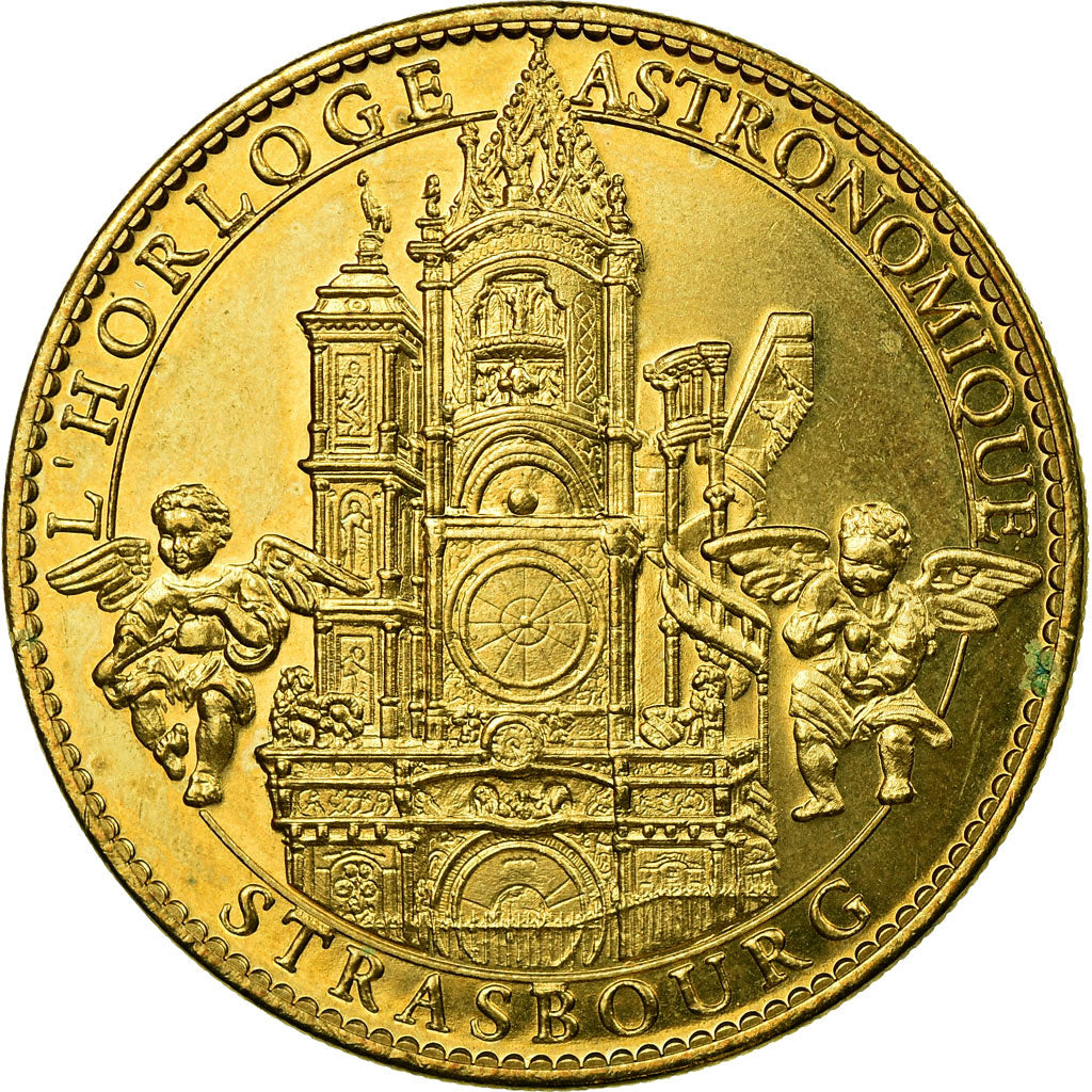 France, Token, Touristic token, Strasbourg - Horloge Astronomique, 2011, Arthus
