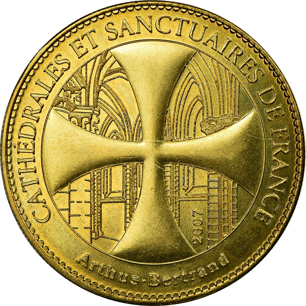 France, Token, Touristic token, Avignon - Cathédrale Notre Dame des Doms, 2007