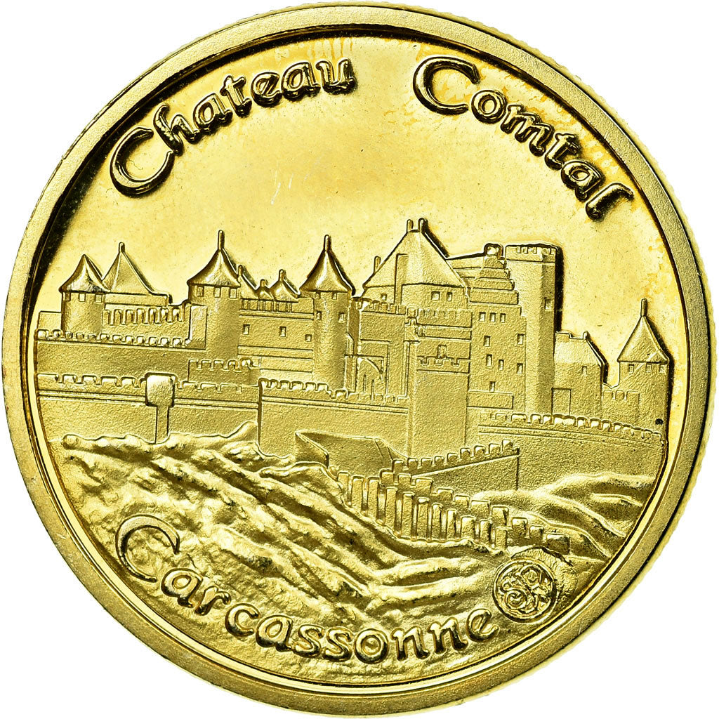 France, Token, Touristic token, 11/ Château Comtal - Carcassonne, Souvenirs et