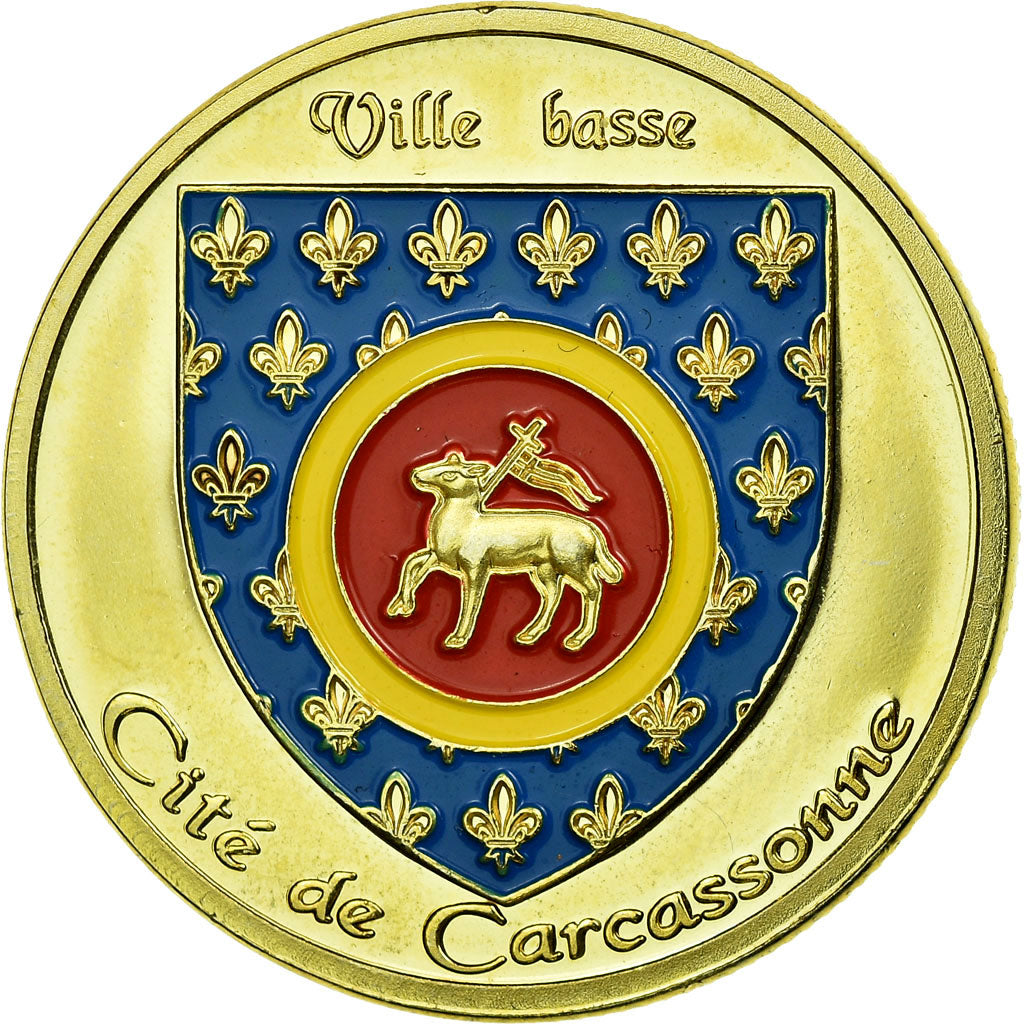 France, Token, Touristic token, 11/ Château Comtal - Carcassonne, Souvenirs et
