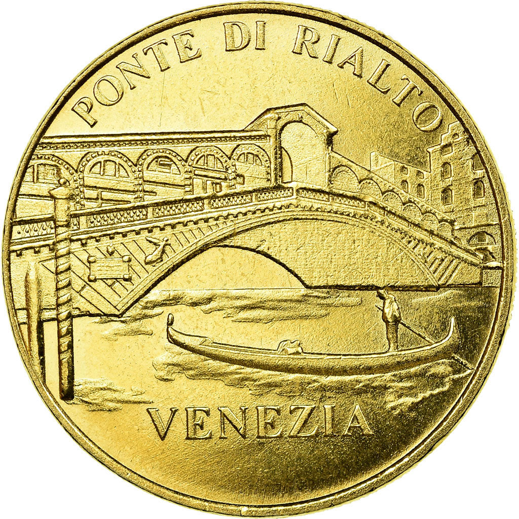 Italy, Token, Touristic token, Venise - Pont du Rialto, Arts & Culture