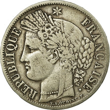 Monnaie, France, Cérès, 5 Francs, 1849, Paris, TB, Argent, Gadoury:719