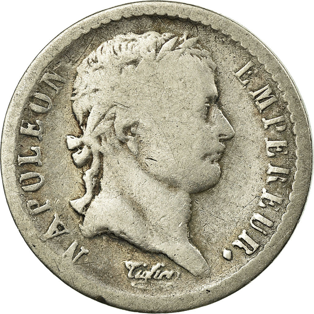 Coin, France, Napoléon I, 1/2 Franc, 1808, Paris, VF(20-25), Silver, KM:680.1