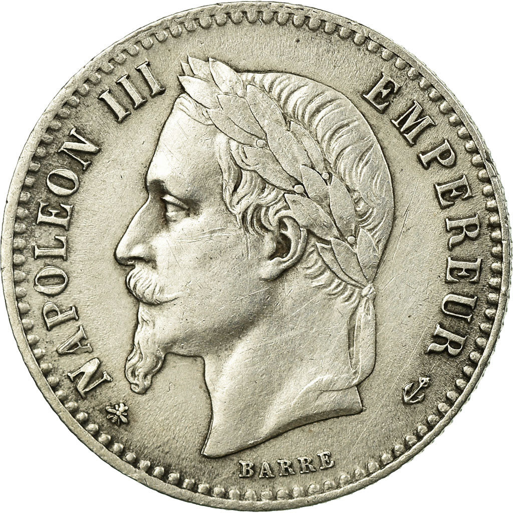 Coin, France, Napoleon III, Napoléon III, 50 Centimes, 1864, Paris, EF(40-45)