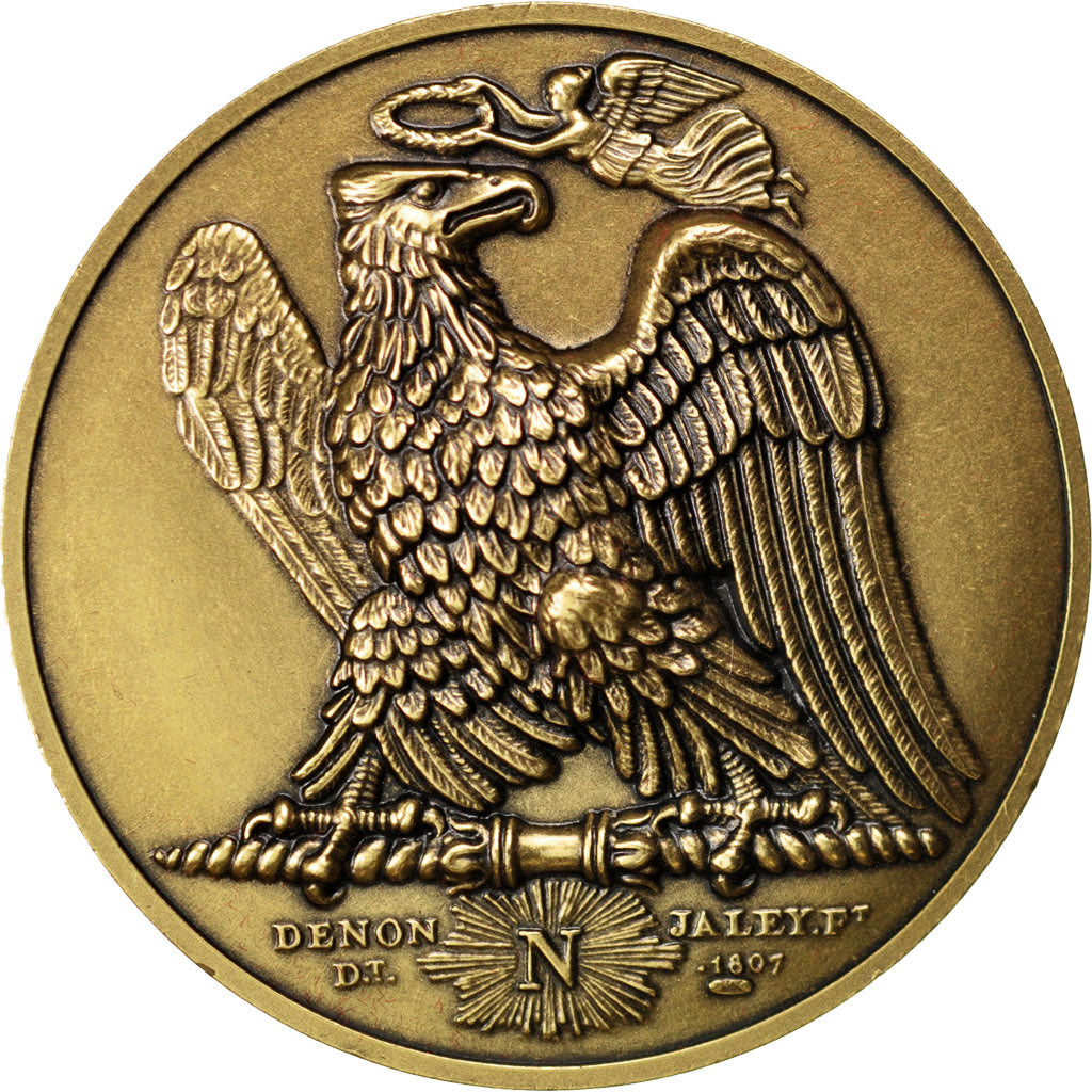 FRANCE, History, First French Empire, Medal, MS(65-70), Bronze, 41, 48.30