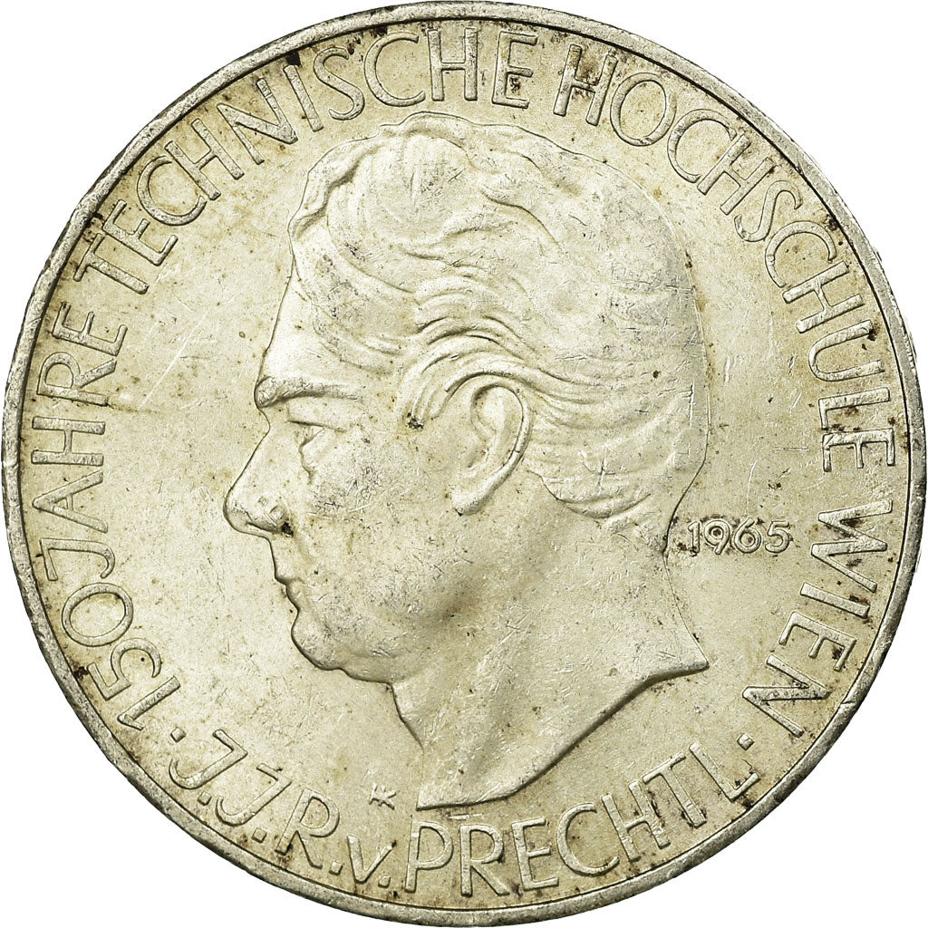 Coin, Austria, 25 Schilling, 1965, VF(30-35), Silver, KM:2897