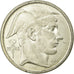 Munten, België, 50 Francs, 50 Frank, 1949, ZF, Zilver, KM:136.1