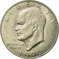 Coin, United States, Eisenhower Dollar, Dollar, 1972, U.S. Mint, Philadelphia