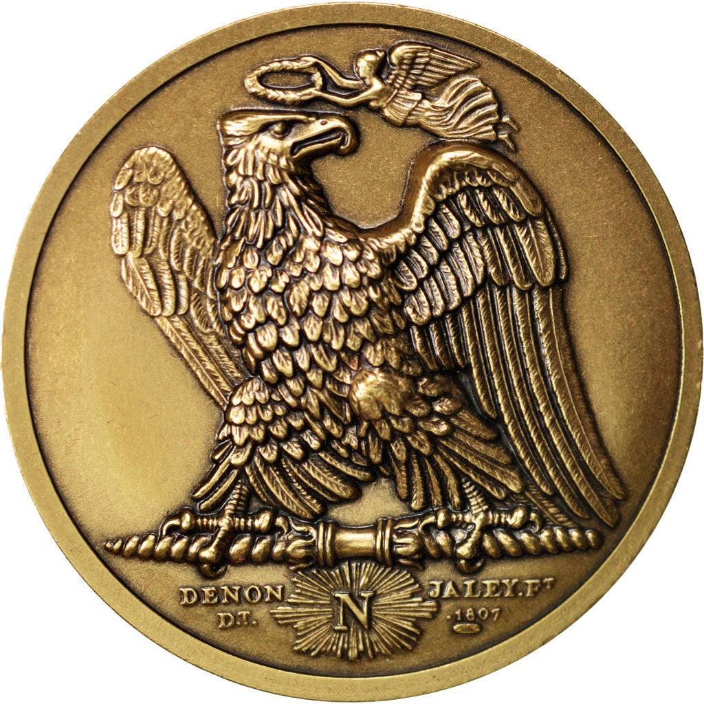 FRANCE, History, First French Empire, Medal, MS(65-70), Brenet, Bronze, 41,...
