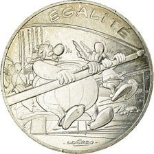 France, 10 Euro, Egalité, Astérix, Obélix, 2015, MS(60-62), Silver