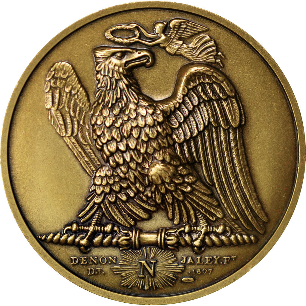 FRANCE, History, First French Empire, Medal, MS(65-70), Brenet, Bronze, 41,...