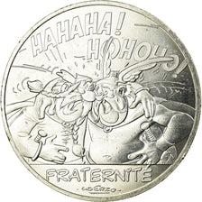 France, 10 Euro, Astérix - Fraternité - Chez les Belges, 2015, MS(60-62)