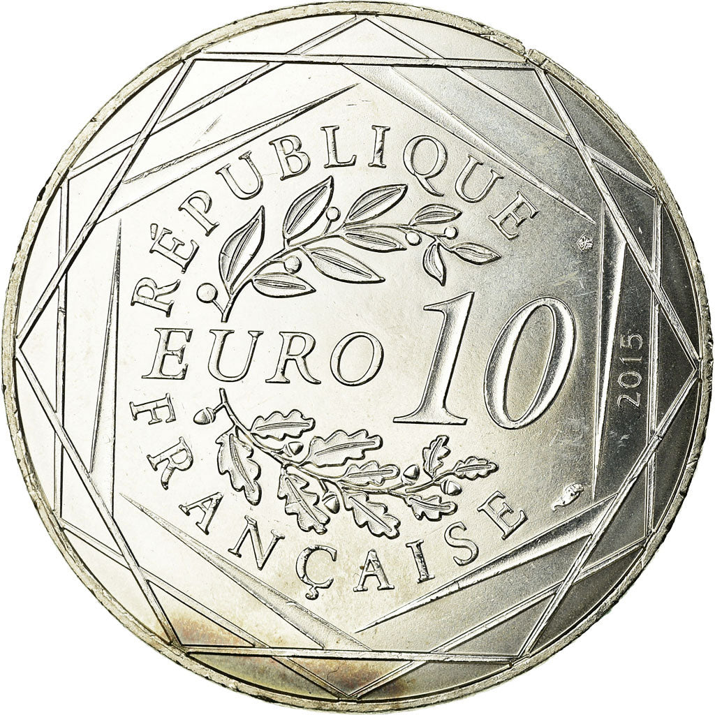 France, 10 Euro, Astérix - Liberté - La grande traversée, 2015, MS(60-62)