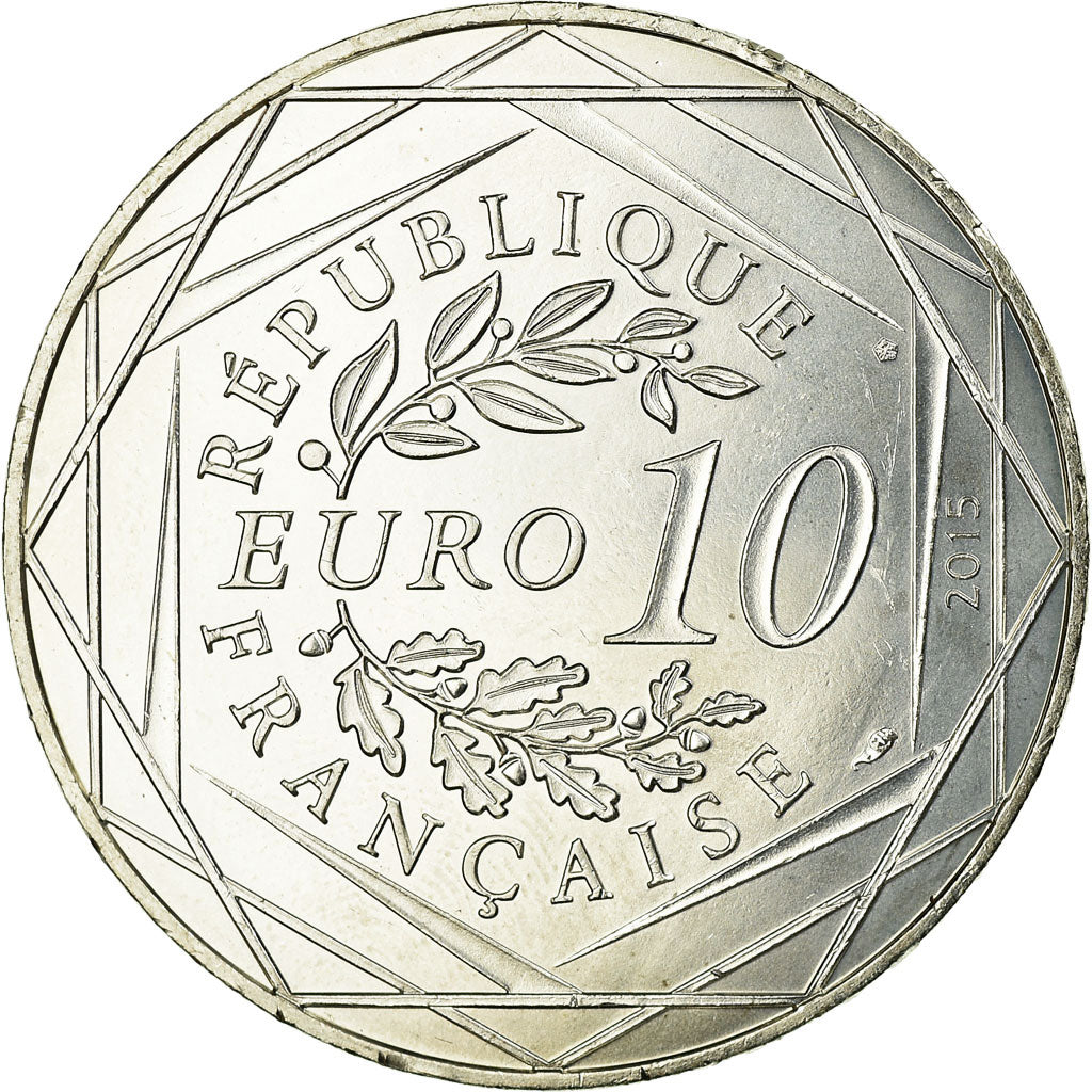 France, 10 Euro, Astérix - Liberté - Le cadeau de César, 2015, MS(60-62)