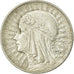 Coin, Poland, 5 Zlotych, 1933, Warsaw, EF(40-45), Silver, KM:21