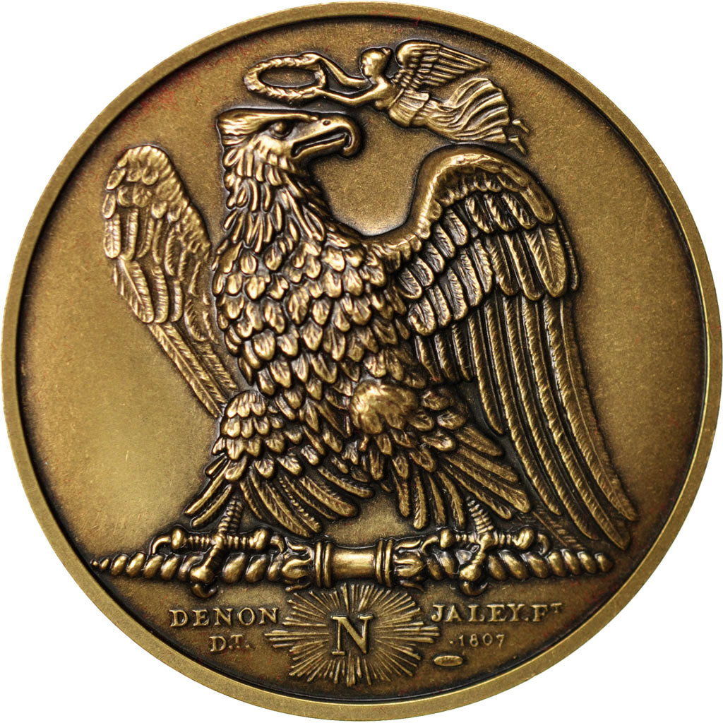 France, Medal, First French Empire, History, Andrieu, FDC, Bronze