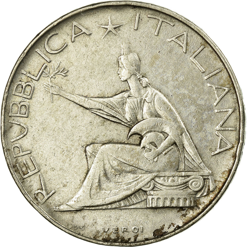 Coin, Italy, 500 Lire, 1961, Rome, EF(40-45), Silver, KM:99