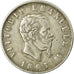 Coin, Italy, Vittorio Emanuele II, 2 Lire, 1863, Naples, VF(30-35), Silver