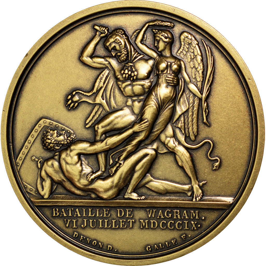 FRANCE, History, First French Empire, Medal, MS(65-70), Bronze, 41, 48.70