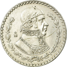 Coin, Mexico, Peso, 1966, Mexico City, EF(40-45), Silver, KM:459