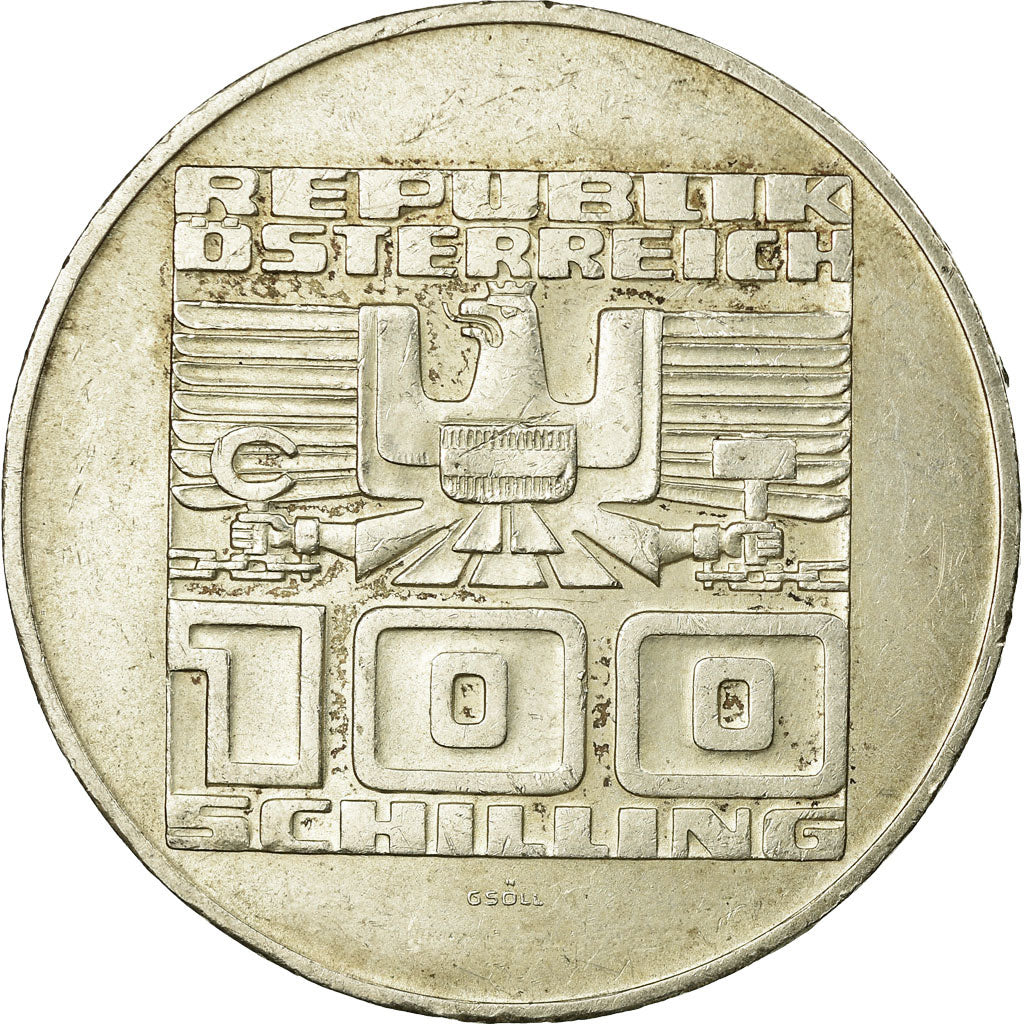 Moneta, Austria, 100 Schilling, 1978, BB, Argento, KM:2938