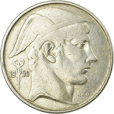 Coin, Belgium, 20 Francs, 20 Frank, 1950, VF(30-35), Silver, KM:140.1