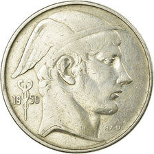 Moneta, Belgio, 20 Francs, 20 Frank, 1950, MB+, Argento, KM:140.1