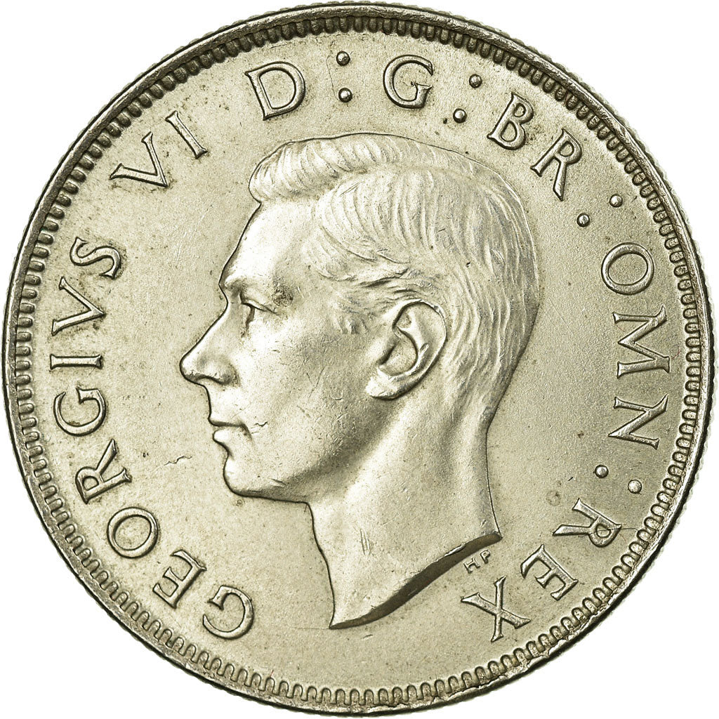 Coin, Great Britain, George VI, Florin, Two Shillings, 1944, MS(60-62), Silver