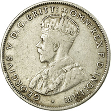 Coin, Australia, George V, Florin, 1936, Melbourne, VF(30-35), Silver, KM:27