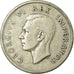 Monnaie, Afrique du Sud, George VI, 2 Shillings, 1942, TB+, Argent, KM:29