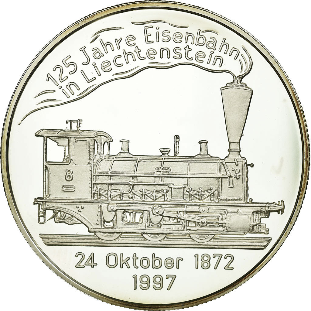 Moneta, Liechtenstein, 20 Euro, 1997, FDC, Argento