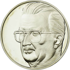 Moneta, Belgia, 20 Euro, 1996, MS(65-70), Srebro