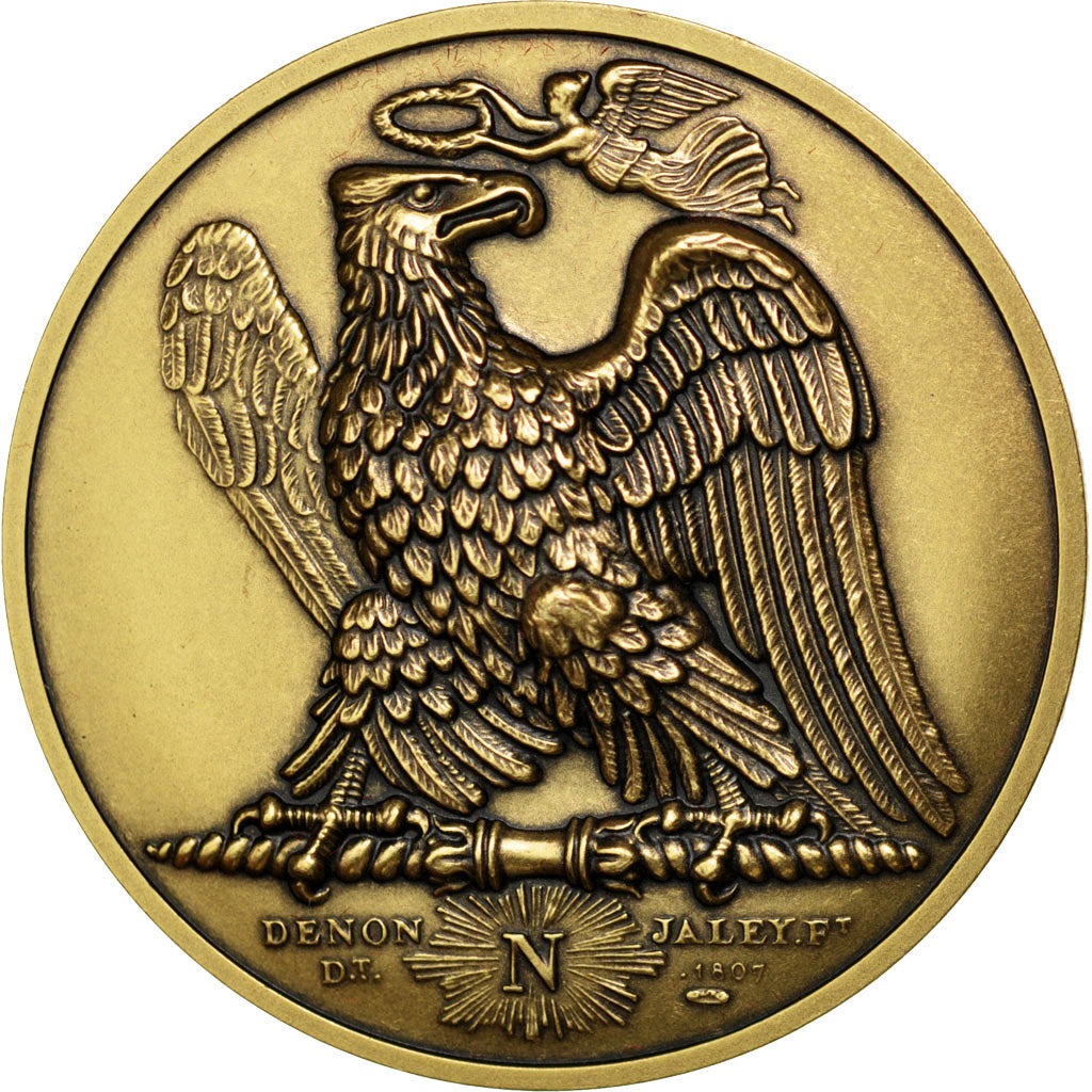 FRANCE, History, First French Empire, Medal, MS(65-70), Bronze, 41, 47.80