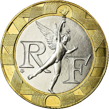 Coin, France, Génie, 10 Francs, 1991, Paris, BU, MS(65-70), Bi-Metallic