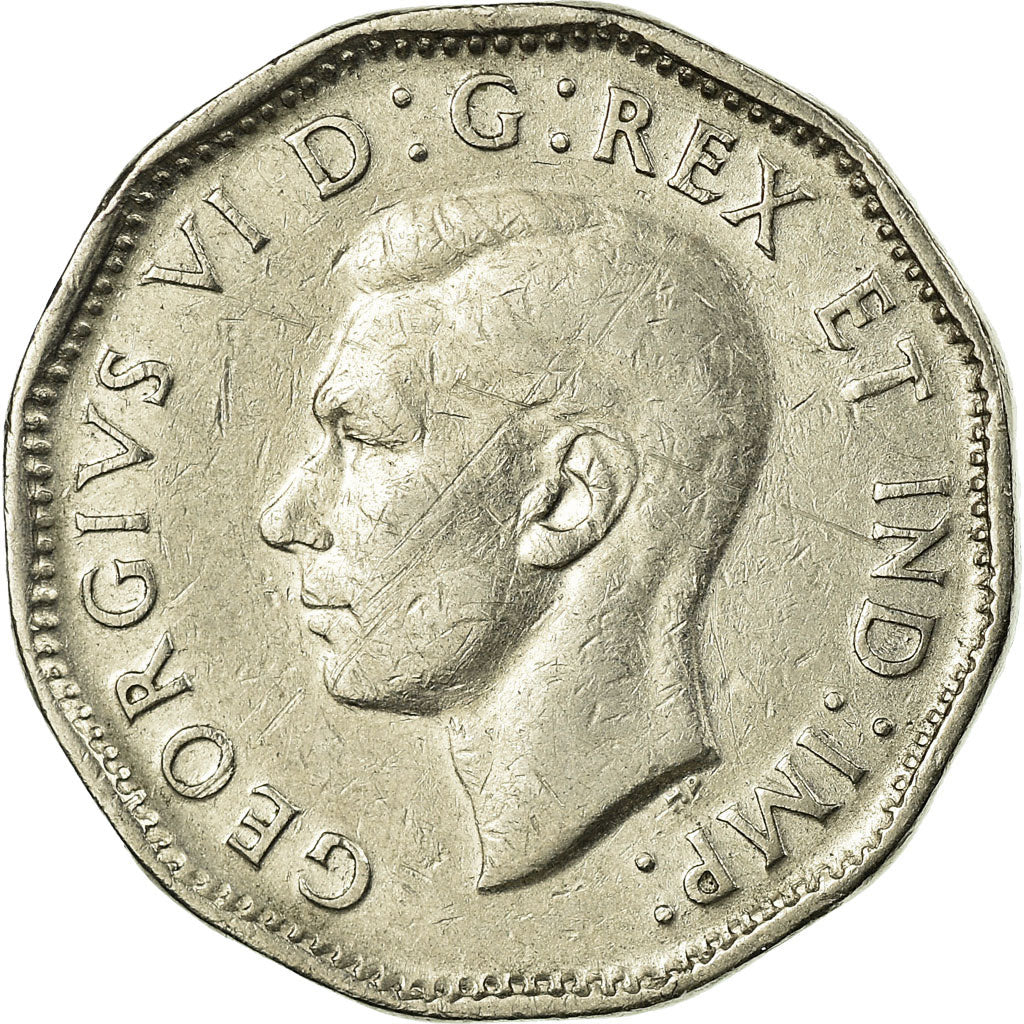 Monnaie, Canada, George VI, 25 Cents, 1947, Royal Canadian Mint, Ottawa, TTB