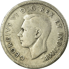 Coin, Canada, George VI, 10 Cents, 1940, Royal Canadian Mint, Ottawa, EF(40-45)