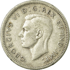 Coin, Canada, George VI, 10 Cents, 1944, Royal Canadian Mint, Ottawa, VF(30-35)