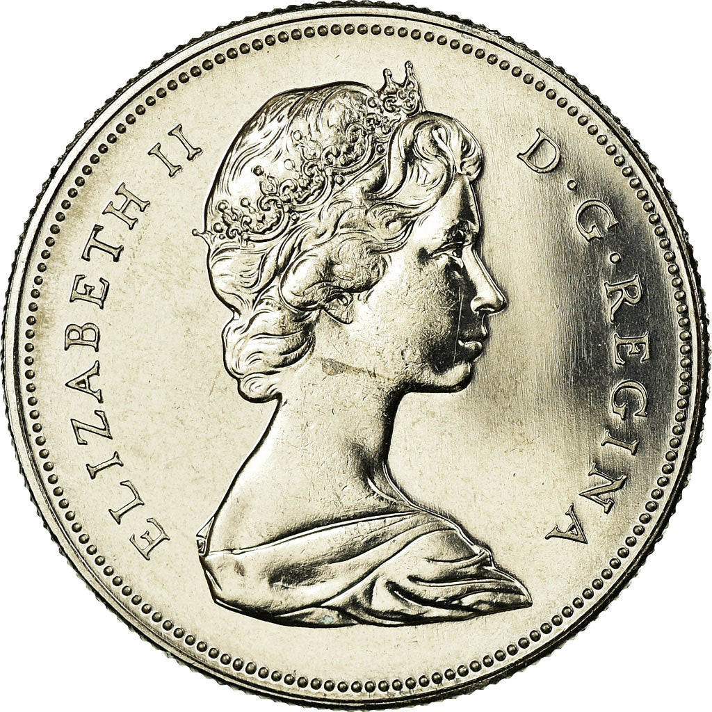 Coin, Canada, Elizabeth II, 50 Cents, 1968, Royal Canadian Mint, Ottawa, MS(63)