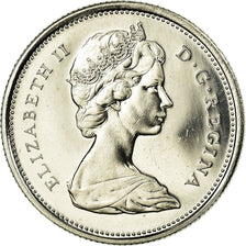Coin, Canada, Elizabeth II, 25 Cents, 1968, Royal Canadian Mint, Ottawa, MS(63)