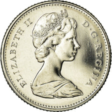 Coin, Canada, Elizabeth II, 10 Cents, 1968, Royal Canadian Mint, Ottawa, MS(63)