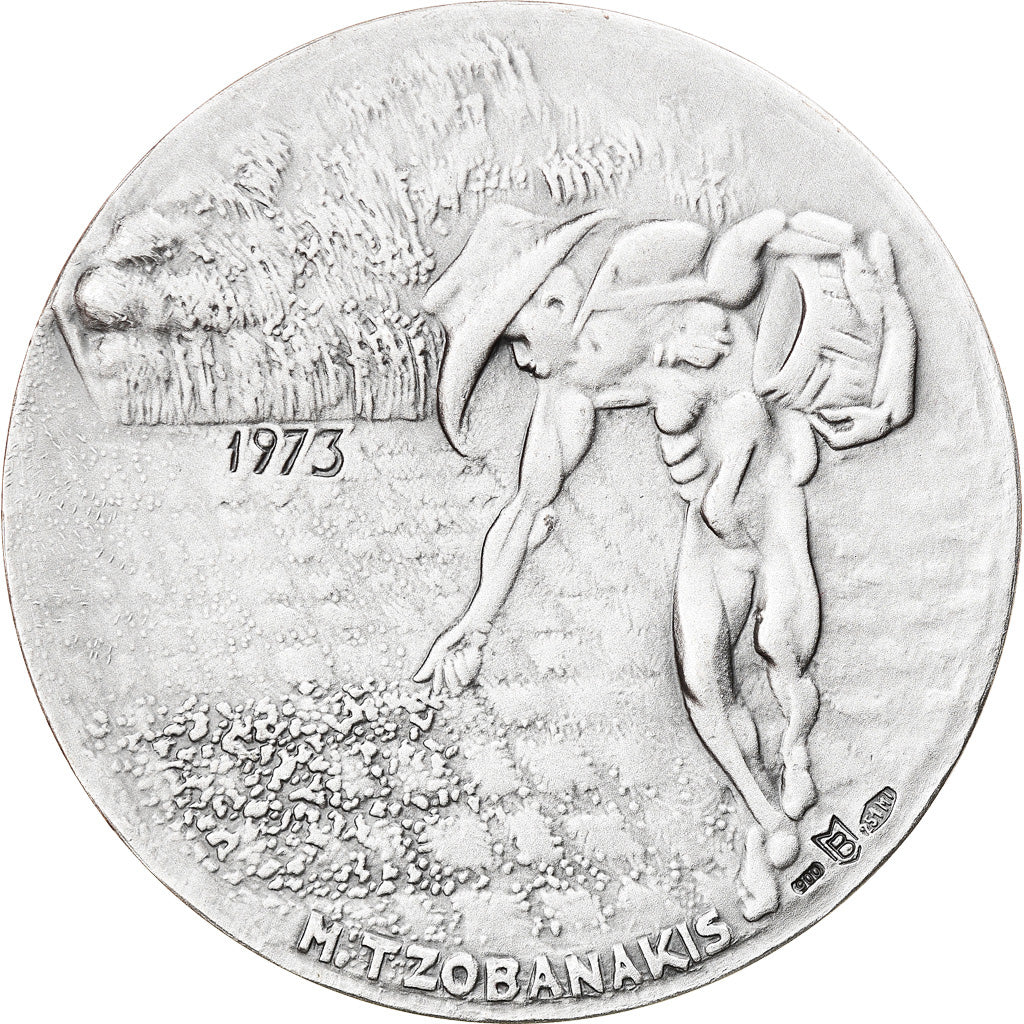 Italië, Medaille, Cérès, FAO, Rome, Nations Unies, Politics, Society, War