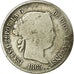 Coin, Spain, Isabel II, 40 Centimos, 1865, Madrid, VF(20-25), Silver, KM:628.2